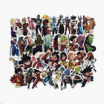 200 Lapų Dragon Ball Vandeniui Nuimamas Anime Simbolių Simbolį, Nešiojamojo kompiuterio Lipdukai, Grafiti, Lipdukai Lagaminą Lipdukai