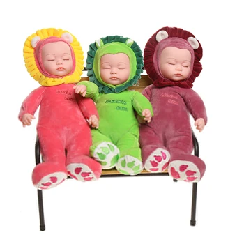 35CM Miega Atgimę Žaislai Mielas Gyvūnų Pliušinis Lėlės Minkšto Silikono Atgimsta Kūdikių Lėlės Gyvas Vaikas, Žaislai, Lėlės Mergaitėms ir Berniukams