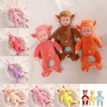 35CM Miega Atgimę Žaislai Mielas Gyvūnų Pliušinis Lėlės Minkšto Silikono Atgimsta Kūdikių Lėlės Gyvas Vaikas, Žaislai, Lėlės Mergaitėms ir Berniukams