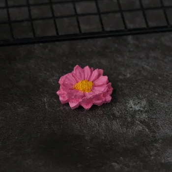 3D Silikono Formos Gėlių Chrizantemų Formos Minkštas Tortas Dekoravimo Priemonės Cupcake Sugarcraft Šokolado Formų Dykumos Augalų