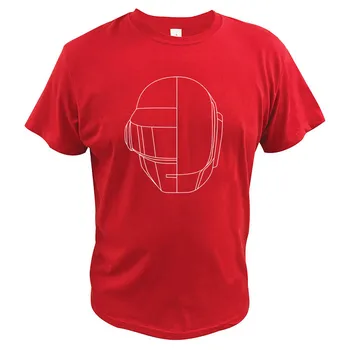 Daft Punk T Shirt Laisvosios Kreipties Atmintinės Marškinėlius Prancūzų Elektronikos Duetas Medvilnės Minkštas Įgulos Kaklo Tee Viršūnės
