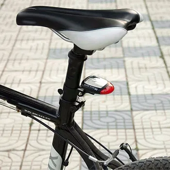 Dviračių žibintai dviračių led šviesos Saulės energija Varomas LED Galiniai Mirksi Uodegos Šviesos Dviratį Dviračiu Lempos Saugos 2LED Dviračių accessories