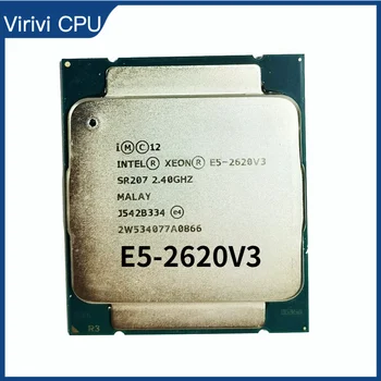 E5-2620 v3 2.4 GHz 15M 6 Core 12 Sriegis 85w LGA 2011-3 Procesorius Serverio ddr4 ram atmintis