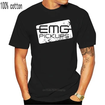 EMG Paėmimas Nelaimę Elektrinė Gitara Logotipą, T-marškinėliai, Dydis S-3XL(1)