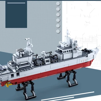 Karinio Jūrų Laivyno Povandeninis Laivas Fregata Mūšis Laivas Kreiseris Blokai Karo Laivu Plytų Klasikinis Modelis, Švietimo Žaislai Vaikams