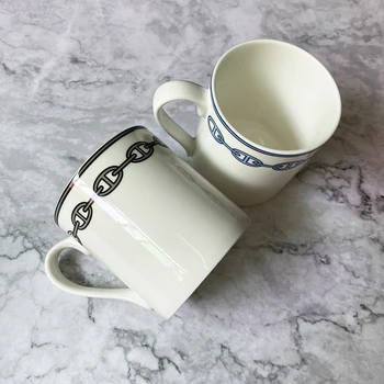 Karšto Pardavimo Fine Bone China Kavos Puodelis ir taurės Europos Stiliaus Kūrybinės Keramikos Popietės Arbata Teacup Vandens Gražioje Dovanų Dėžutėje
