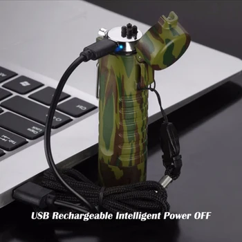 Lauko Vandeniui USB Mokestis Nešiojamų Lengvesni LED Žibintuvėlis Kempingas Žibinto Lemputė