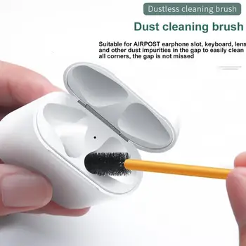 Oro Siurblys Brush Cleaner Airpods Pro 1/2 Dėl Xiaomi Valymas 2 Huawei Freebuds Ausines Įrankiai Atveju Airdots 