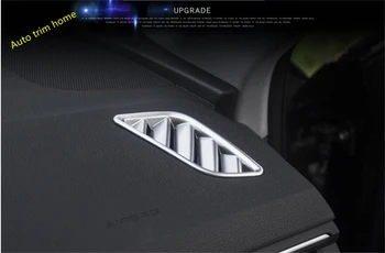 Prietaisų skydelio, Priekinės Oro Kondicionavimo KINTAMOSIOS srovės Lizdo Angos Dangtelio Apdaila 2 Gabalas Audi A4 B9 A5 Sedanas / Avant / Allroad Quattro 2016 - 2020 m.