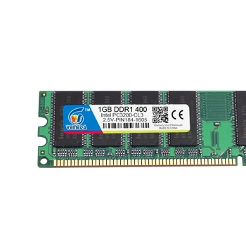 VEINEDA ram DDR1 1GB 400MHZ Atmintis Ram 266 400MHZ DDR atminties compatibl 333 Darbalaukyje DDR PC2700 1GB Darbalaukio Atminties Ram 184-pin