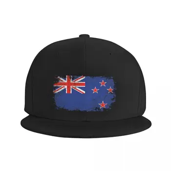 Vėliavų Geriausia Naujosios Zelandijos Vėliava Grunge Stiliaus Beisbolo kepuraitę Panamos Skrybėlė Kibiro Kepurę Didelio Dydžio Kepurės Moterų Bandana Bžūp